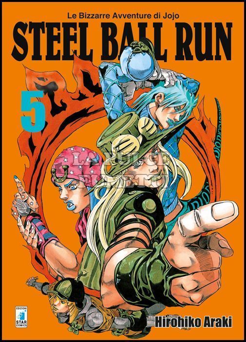 LE BIZZARRE AVVENTURE DI JOJO # 55 - STEEL BALL RUN 5 ( DI 16 )